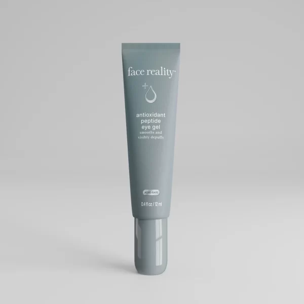 Face Reality Antioxidant Peptide Eye Gel – Reduces puffiness, dark circles, and fine lines