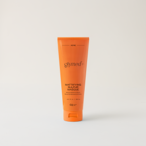 GlyMed Plus Mattifying Sulfur Masque – Clarifying clay mask with 10% sulfur for acne-prone and oily skin