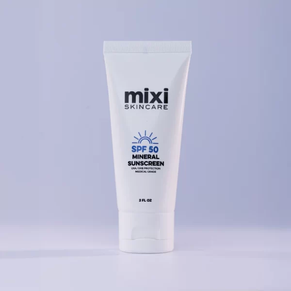 Mixi SPF 50 Mineral Sunscreen – lightweight, broad-spectrum daily sun protection